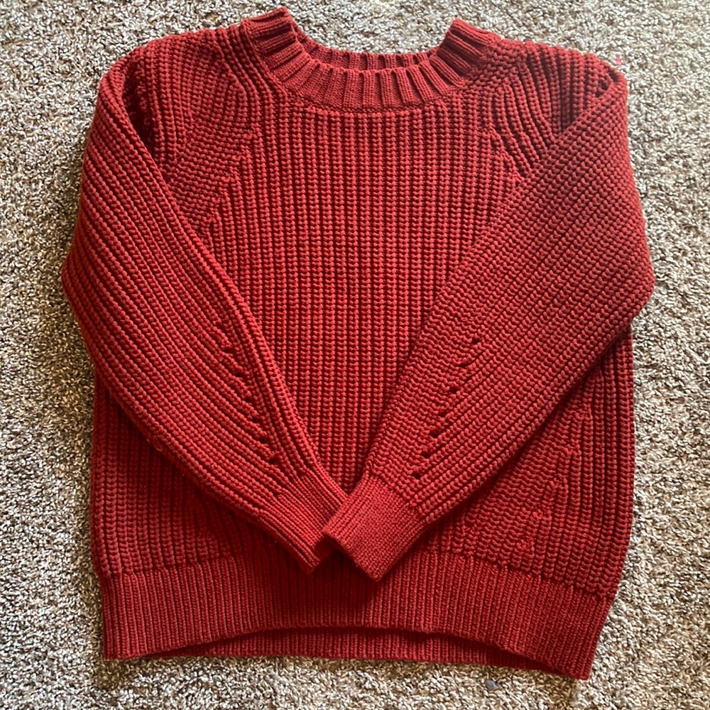 Everlane Texture Crew Knit Sweater